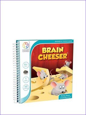 Smart Games -Brain Cheeser- Magnetic Travel Logic Game New Sealed Age 6+